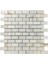 2,3 x 4,8 Brick Golden Cilalı Mermer Mozaik 1