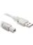 USB Yazıcı Kablosu 2.0 Şeffaf 3 Metre 247010 1