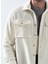 Standart Ekru Erkek Düz Ceket TAKEO 4