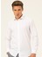 Klasik Yaka Düz Beyaz Erkek Gömlek GM1007100489 1