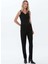 Normal Bel Standart Siyah Kadın Pantolon 22KSL5952 3