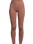 Yüksek Bel Düz Kahve Kadın Tayt 22610-372 Seamless Graphical 1