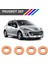 Peugeot 207 1.4 Hdı Enjektör Pulu 4 Tırnak 4 Adetli Set 2