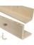 Ahşap L Profil 8,0 x 8,0 Cm LADİN RENDELİ 1