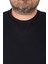 Mocgrande Büyük Beden Sweatshirt V Design 22742 Lacivert 2