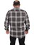 Mocgrande Büyük Beden Erkek Ekoseli Gömlek 23356 Antrasıt 4