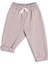 Unisex Bebek Kalın Pamuklu Jogger Pantolon - Pudra 2