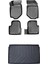 Hyundai Bayon 3D Havuzlu Paspas + Bagaj Havuzu Set 1