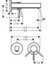 Finoris Ankastre Lavabo Bataryası 165 mm 76051000 2
