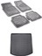 Hyundai Accent Admire 2000-2005 Gri Galaxy Havuzlu Paspas ve 3D Bagaj Havuzu 1