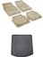 Land Rover Freelander 1 1997-2006 5 Kapı Bej Galaxy Havuzlu Paspas ve 3D Bagaj Havuzu 1