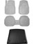 Opel Corsa B 1993-2000 Gri Extra Havuzlu Paspas ve 3D Bagaj Havuzu 1