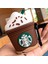 Starbucks Figürlü Airpods 1. ve 2. Nesil Uyumlu Kopçalı Koruyucu Silikon Kılıf, Darbe Emici Kılıf 5