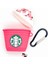 Starbucks Figürlü Airpods 1. ve 2. Nesil Uyumlu Kopçalı Koruyucu Silikon Kılıf, Darbe Emici Kılıf 2