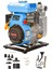 Profesyonel 4.5 Hp 4 Zamanlı Benzinli Su Pompası 1,5 Inç 150 mt Yatay Atar 1