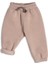 Unisex Bebek Kalın Pamuklu Jogger Pantolon - Kum Beji 1