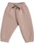 Unisex Bebek Kalın Pamuklu Jogger Pantolon - Kum Beji 2