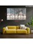 5 Parçalı Dekoratif Ahşap Duvar Tablosu 60X100 cm B107Q0044 1