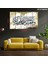 5 Parçalı Dekoratif Ahşap Duvar Tablosu 60X100 cm B107Q0001 1
