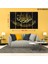 5 Parçalı Dekoratif Ahşap Duvar Tablosu 60X100 cm B107Q0023 1