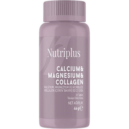 Nutriplus Nutrıplus Calcıum & Magnesıum & Collagen 30 Tablet Fiyatı