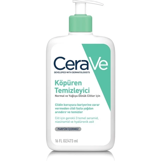 Gros Cerave Köpüren Temizleyici 473 ml