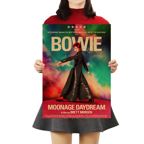 Caph Design Bowıe Vintage Kraft Poster 33X48CM Fiyatı