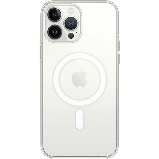 MTK Moveteck Apple iPhone 12 Pro Max Için Magsafe Özellikli Şeffaf Kılıf