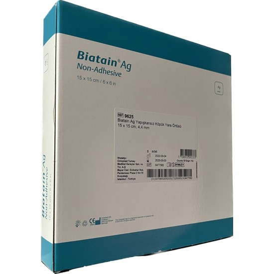 Coloplast Biatain Ag+ (Gümüş) Yapışkansız Köpük yaara Örtüsü Fiyatı