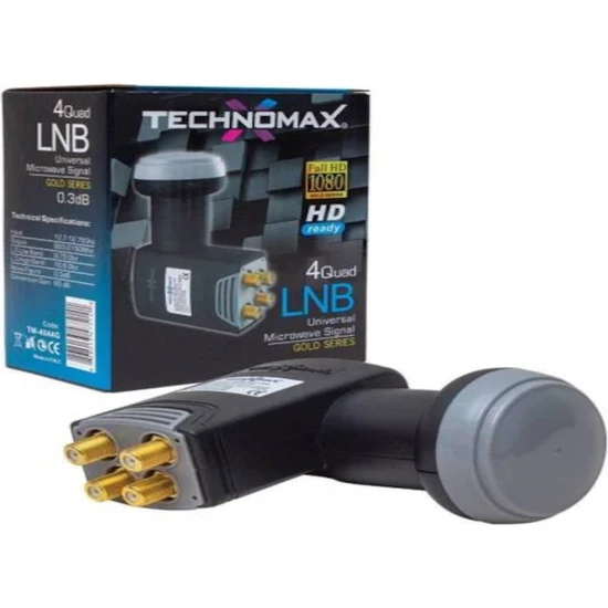 Technomax 4'lü Lnb TM-4044G