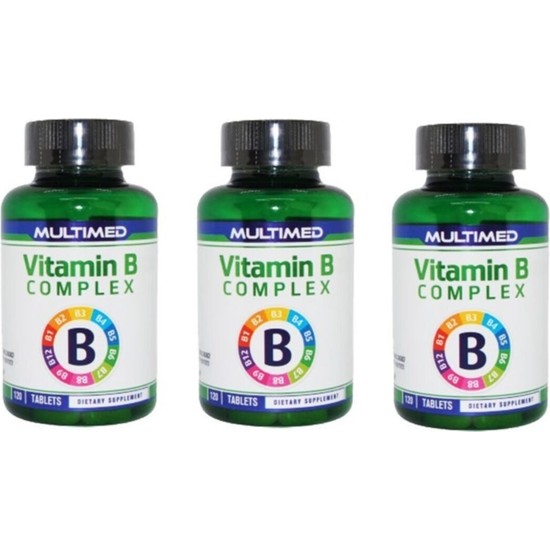 Multimed Vitamin B Komplex 120 Tablet B Vitamini Kompleks 3 Fiyatı