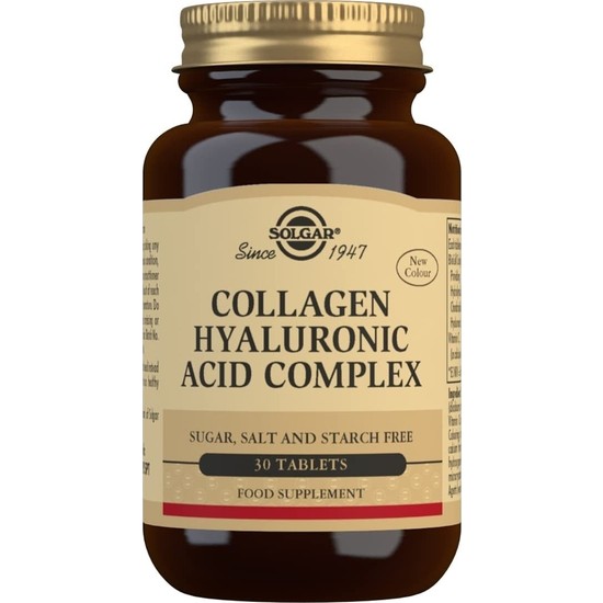 Solgar Hyaluronic Acid Collagen Complex 30 Tablet Fiyatı