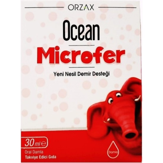 Ocean Orzax Microfer Oral Damla 30 Ml Fiyatı - Taksit Seçenekleri