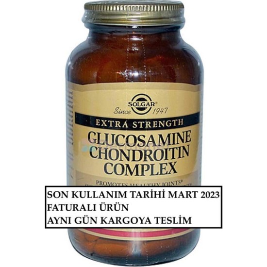 Solgar Glucosamine Chondroitin Complex 150 Tablet Fiyatı