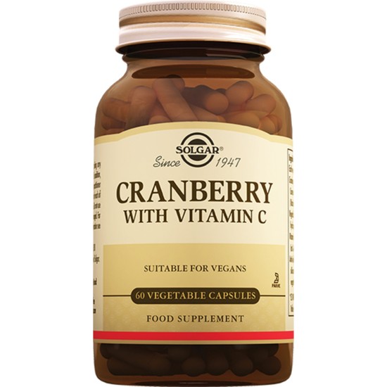 Solgar Cranberry Extract Vitamin C 60 Kapsül (Kranberi) Fiyatı