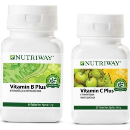 Amway Nutriway Vitamin B Plus Nutriway Ve Vitamin C Plus Fiyatı