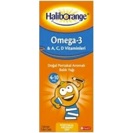 Haliborange Omega 3 Balık Yağı Şurup 300ml Fiyatı