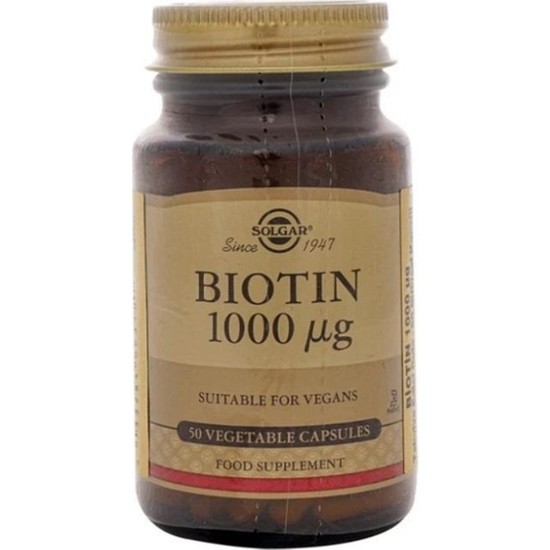 Solgar Biotin 1000 Mg 50 Kapsül Fiyatı - Taksit Seçenekleri