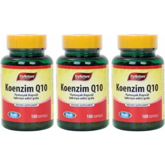 Trunature Coenzyme Q10 Royal Jelly Omega 3 3X100 Softgel Fiyatı
