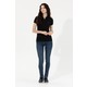 U.S. Polo Assn. Kadın Siyah Basic Tişört 50256287-VR046