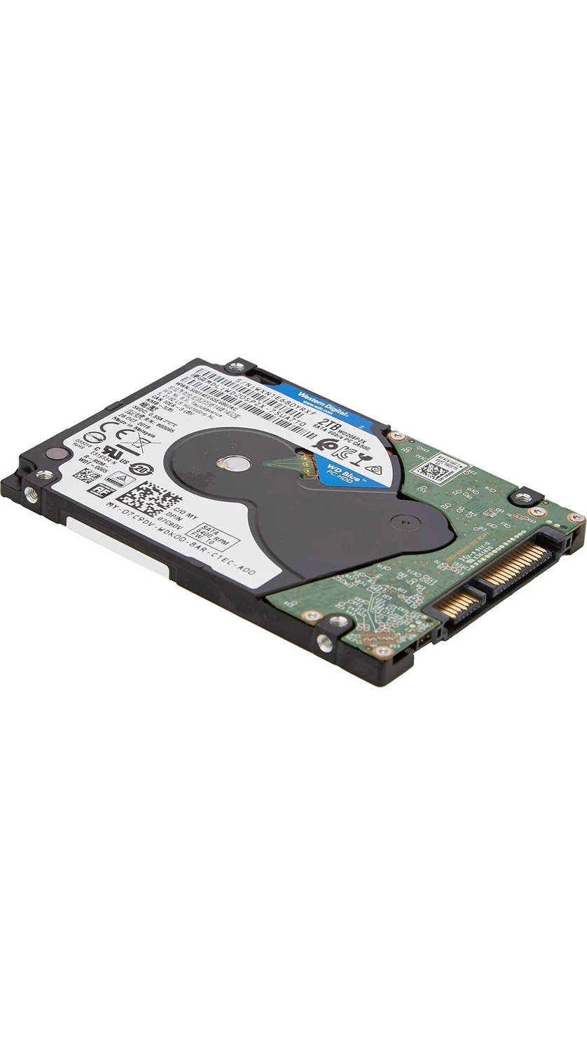 Resim Wd Blue 2tb 2.5" 5400RPM Sata WD20SPZX Oem Kutusuz Hard Disk 