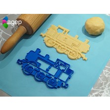 Bi'şeyler Sepeti Lokomotif Kurabiye Kalıbı