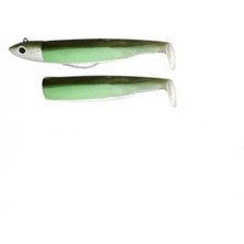 Fiiish BM160/5 BM894 Combo Deep 90GR Kaki Glow Silikon Yem