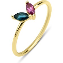 Kairos Jewelry 14 Ayar Altın Doğal Yeşil ve Pembe Turmalin Kelebek Yüzük

KRS075-T14GR