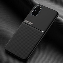 Zebana Samsung Galaxy S20 Fe Kılıf Zebana Design Silikon Kılıf Siyah