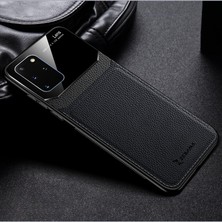 Zebana Samsung Galaxy S20 Fe Kılıf Zebana Lens Deri Kılıf Siyah