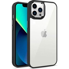 Zebana Apple iPhone 13 Pro Kılıf Guard Kamera Korumalı Silikon Kılıf Siyah