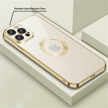 Apple iPhone 13 Pro Kılıf Zebana Glint Silikon Kılıf Gold