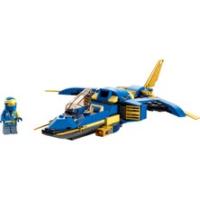 LEGO Ninjago Jay'in Yıldırım Jeti Evo 71784 - 7 Yaş ve Üzeri Çocuklar Için Ninja Uçağı ve Jay Minifigürü Içeren Yaratıcı Oyuncak Yapım Seti (146 Parça)