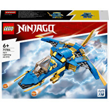 LEGO® Nınjago Jay’in Yıldırım Jeti Evo 71784 - 7 Yaş ve Üzeri Çocuklar Için Ninja Uçağı ve Jay Minifigürü Içeren Yaratıcı Oyuncak Yapım Seti (146 Parça)